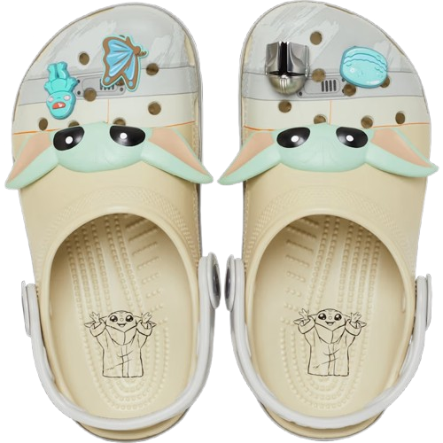 Crocs star wars beige niño