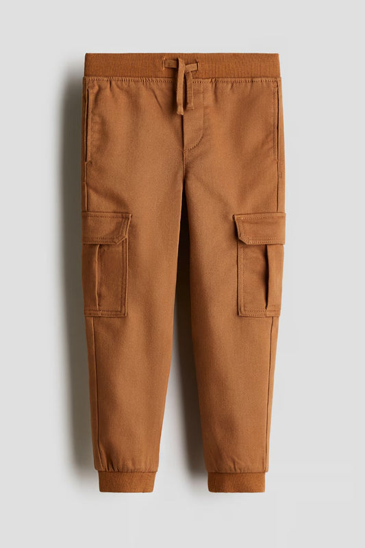 Pantalón Jogger café niño 1217653 H&M