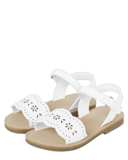 Sandalias blancas gymboree niña 3037375