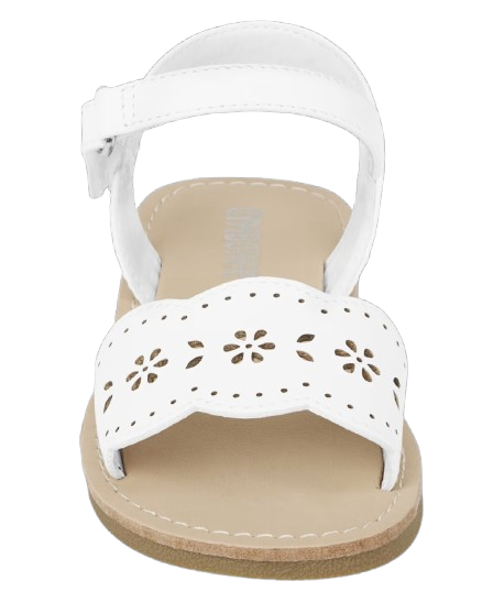 Sandalias blancas gymboree niña 3037375