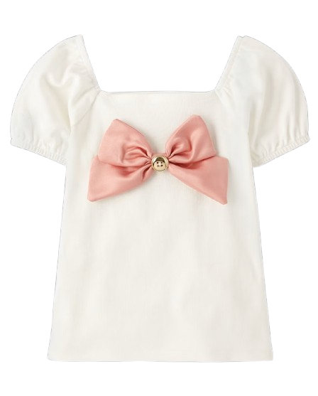 Camisa blanca chongo niña Gymboree 3054531