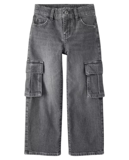 Pantalon cargo jeans gris niño Childrens place 3057240