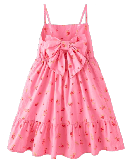 Vestido rosado flores niña Childrens Place 3053374