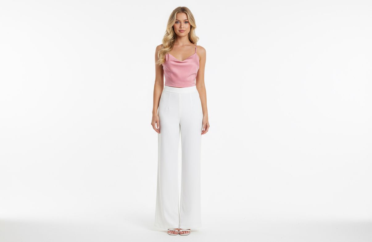 Camisa blusa dama mujer salmon INT1-667 390290 promo 4x1000