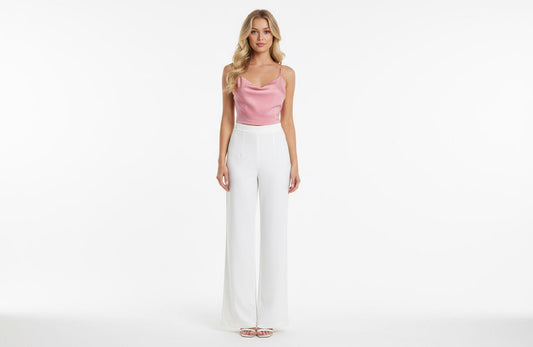 Camisa blusa dama mujer salmon INT1-667 390290 promo 4x1000