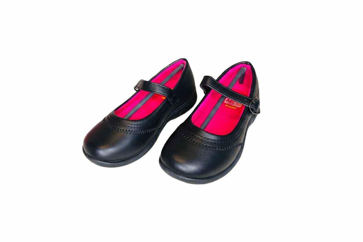 Zapatos negros niña escolar 570-1442427 590490