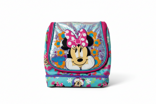 Lonchera minnie azul cielo 205x225x135 075-03314 545490