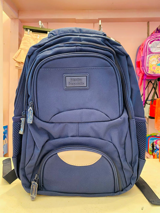 Mochila azul oscuro 14 061-1281