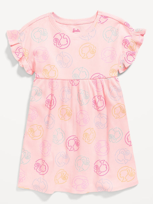 Vestido Barbie rosado niña Old Navy
