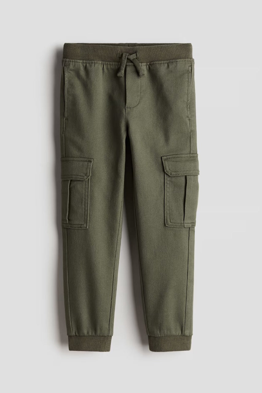 Pantalón jogger verde niño H&M 1217653