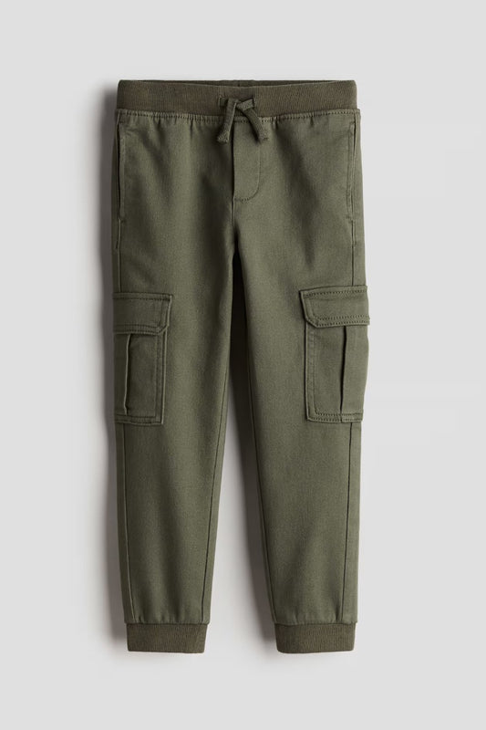 Pantalón jogger verde niño H&M 1217653
