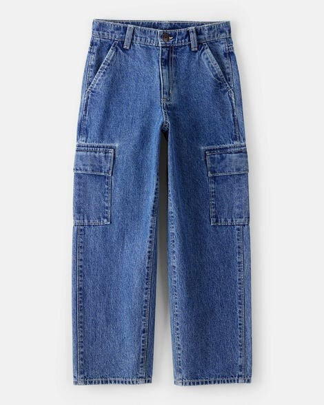 Pantalon cargo jeans azul niño Oshkosh 3T293210