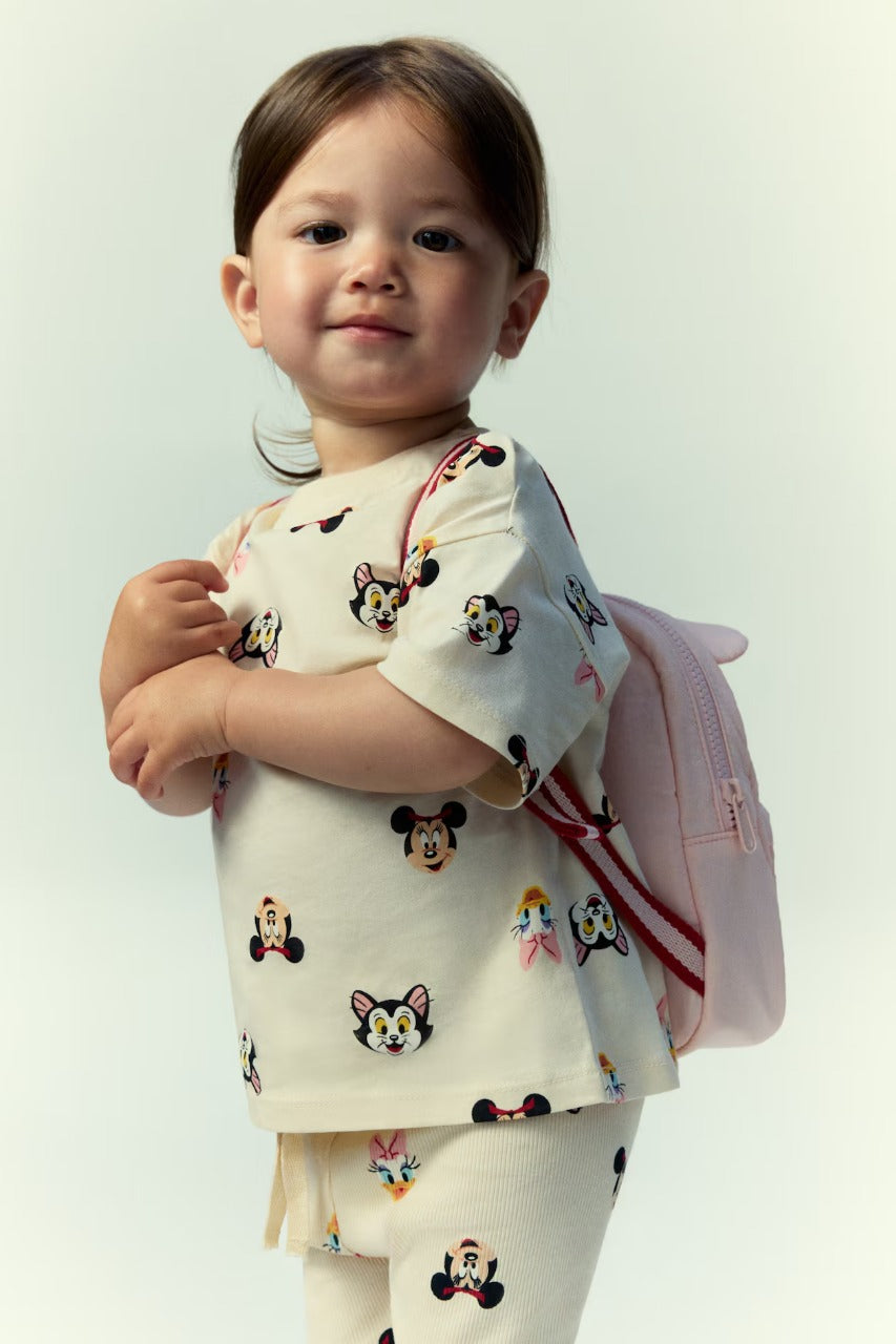 Camisa beige mickey pata daisy bebe niña disney 1263204