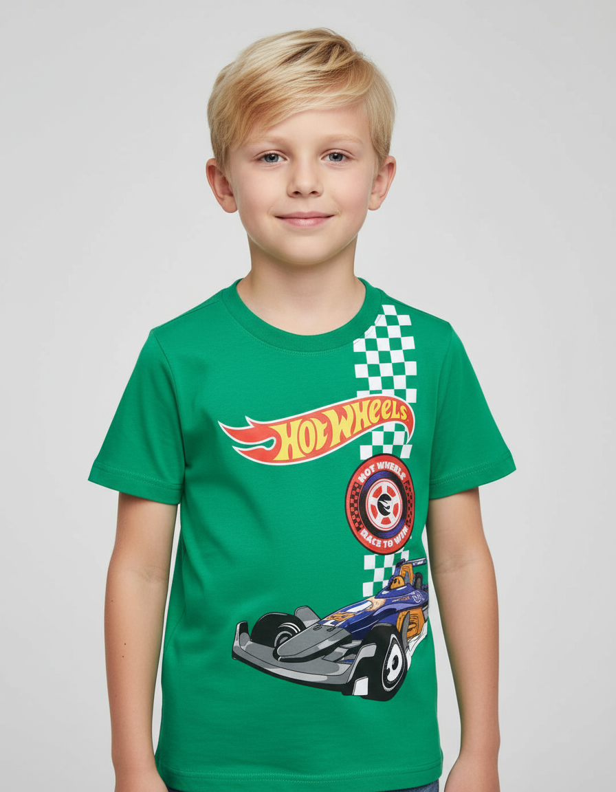 Camisa verde HotWheels niño Carters IM0295