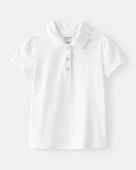 Camisa polo blanca niño Oshkosh 2T056310