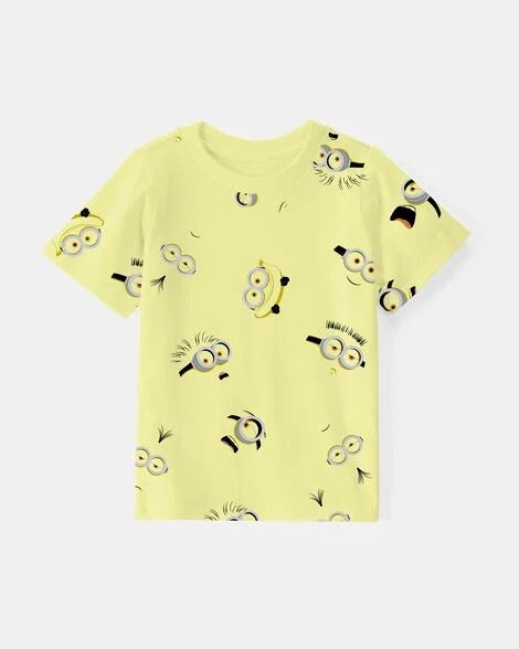 Camisa amarilla minions niño HIS013YN Carters