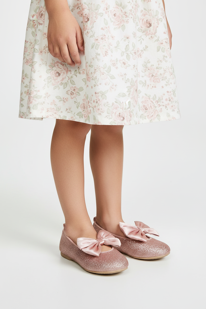 Zapatillas rosadas bebé niña H&M 1295099
