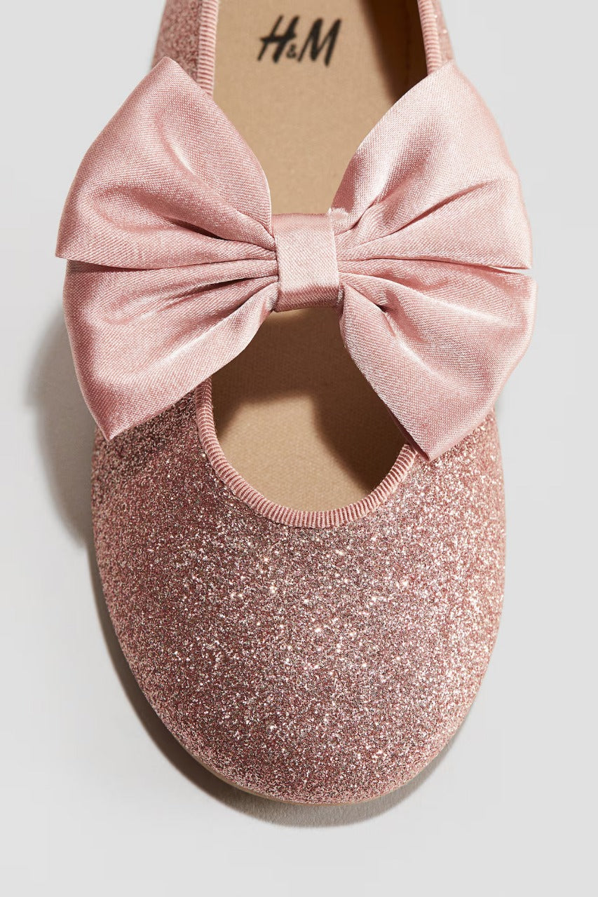 Zapatillas rosadas bebé niña H&M 1295099