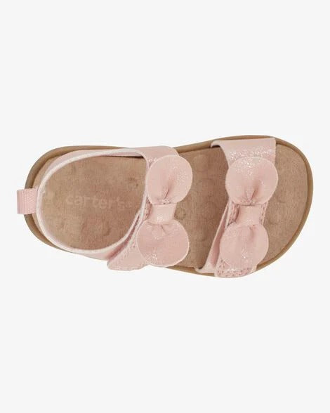 Sandalias rosadas bebe niña Carters ES25D01H