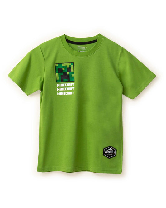 Camisa verde niño St Jacks Minecraft 3030216705