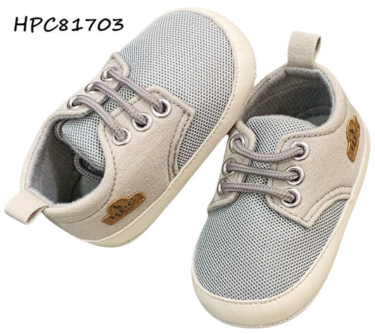 Tenis bebe niño gris polo HPC81703