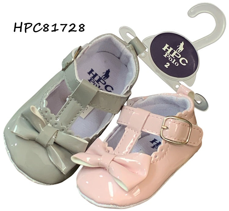 Zapatillas bebe niña gris HPC81728