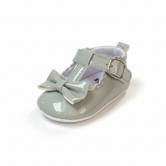 Zapatillas bebe niña gris HPC81728 390290