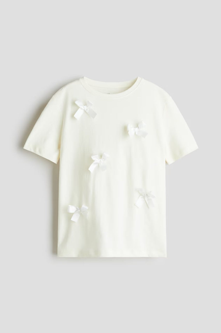 Camisa blanca chongo niña H&M 1302424