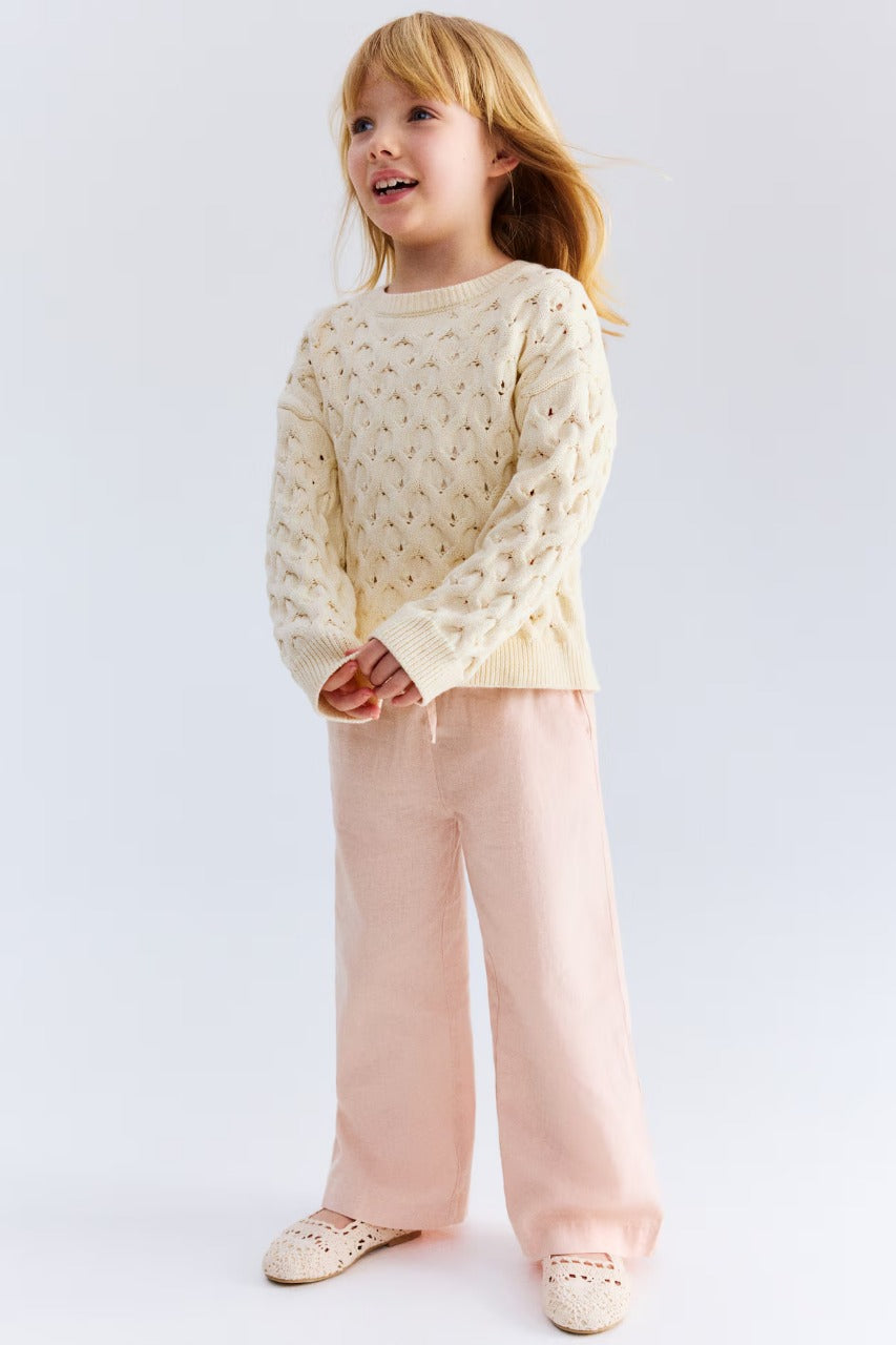 Pantalón salmón niña H&M 1273060