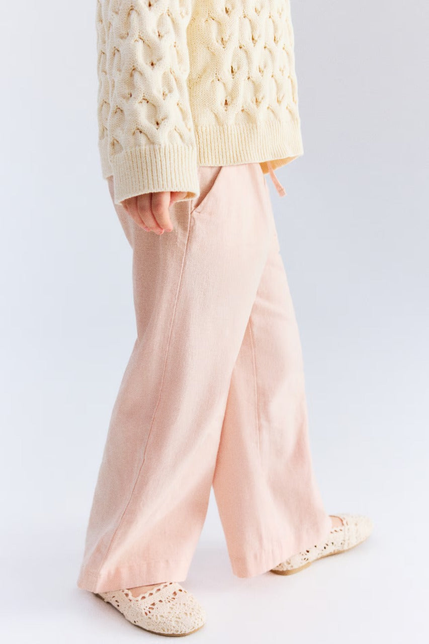 Pantalón salmón niña H&M 1273060