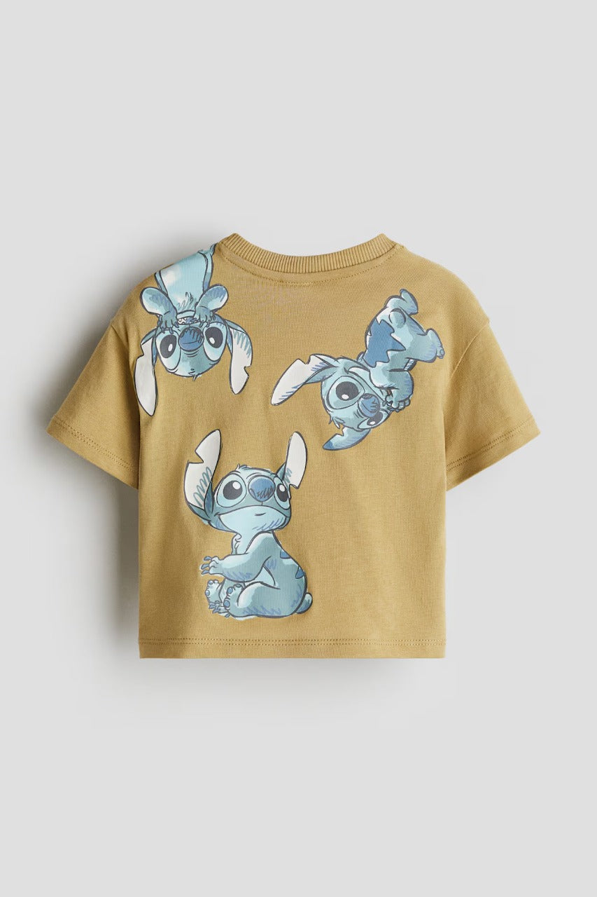 Set conjunto 2 piezas camisa short cafe Stitch 1293805