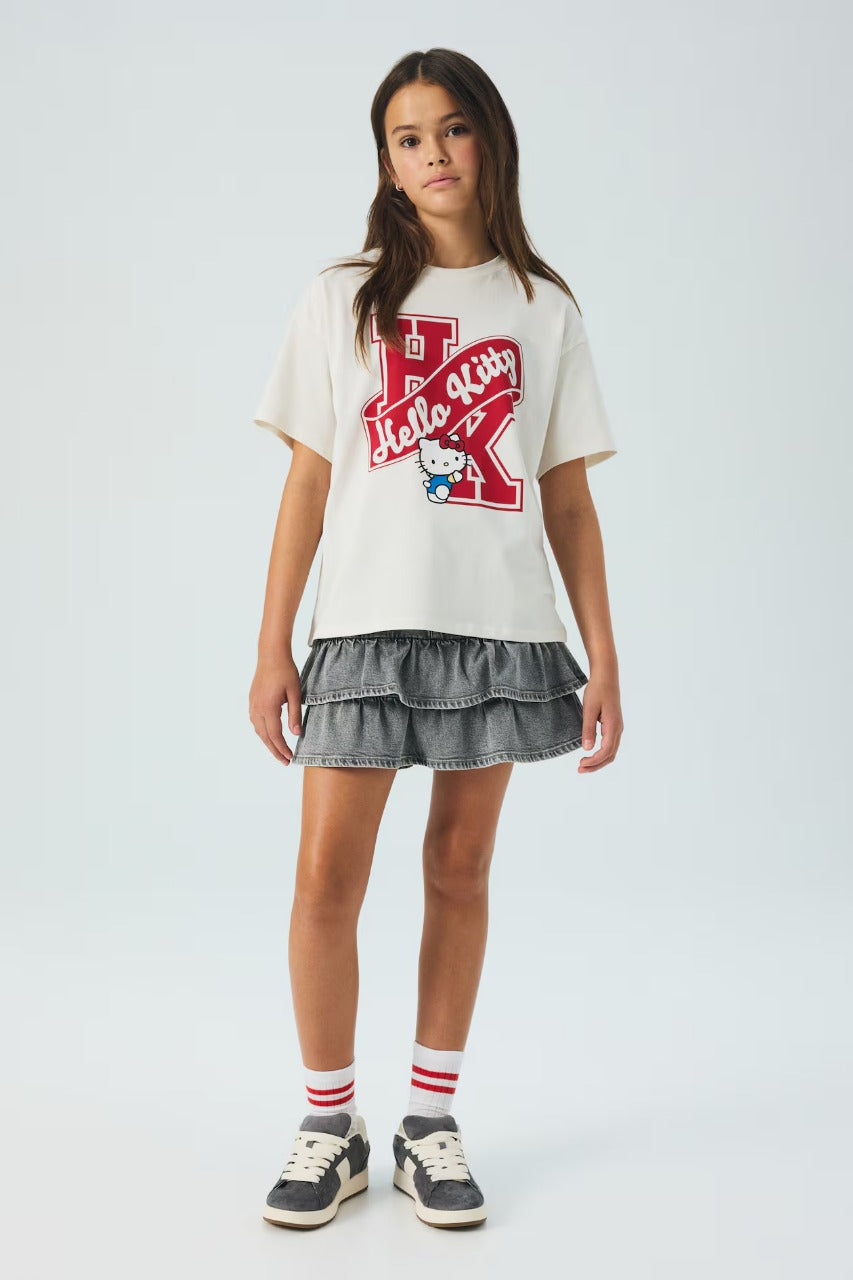 Camisa blanca rojo niña Hello Kitty H&M 1263226