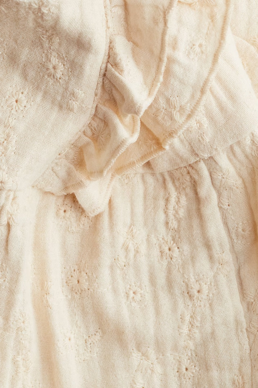 Mameluco beige bebe niña H&M 1282214