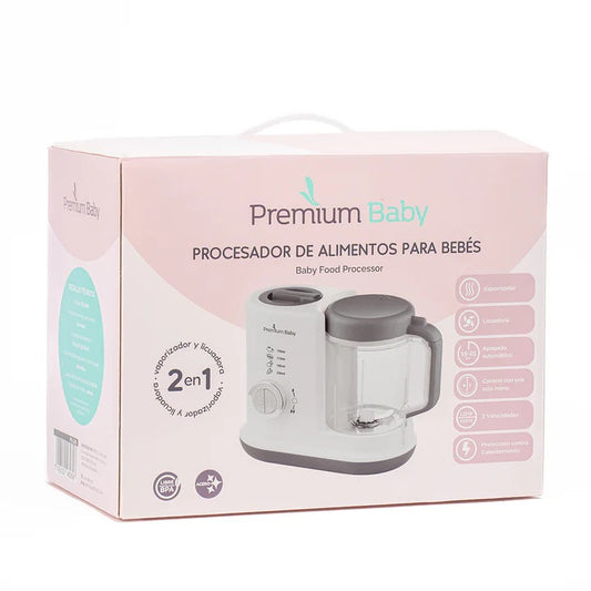 Procesador de alimentos bebe niño niña Premium baby PB-L206