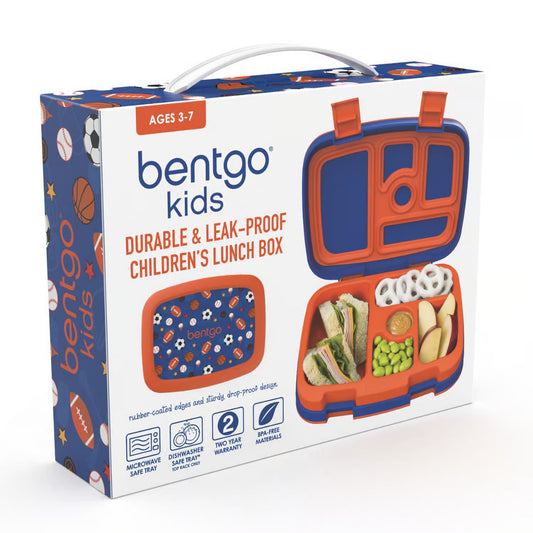 Contenedor para comida lonchera bentgo bento niño deportes BGKDPT-SPO