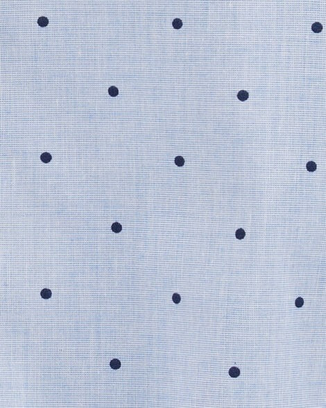 Camisa mameluco azul bebe niño Oshkosh formal 1P535410
