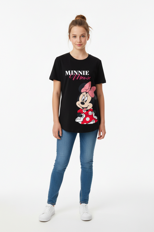 Camisa dama mujer negra Minnie B1-AD-3330C