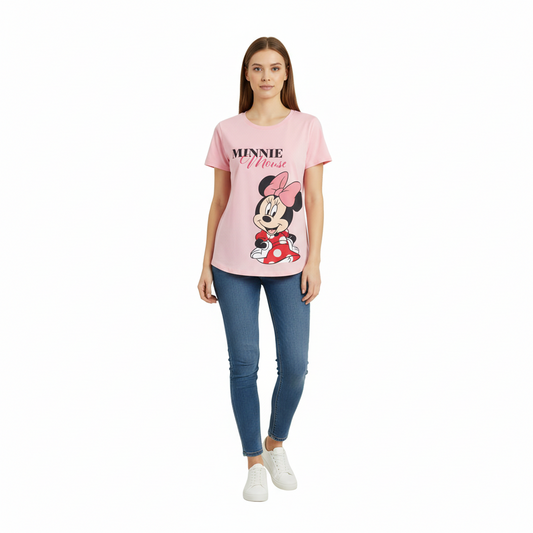 Camisa dama mujer rosado Minnie B1-AD-3330C promo 3x1000