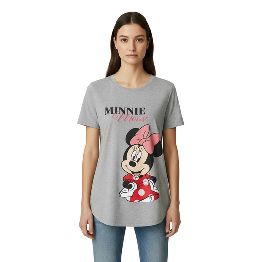 Camisa dama mujer gris Minnie B1-AD-3330C promo 3x1000