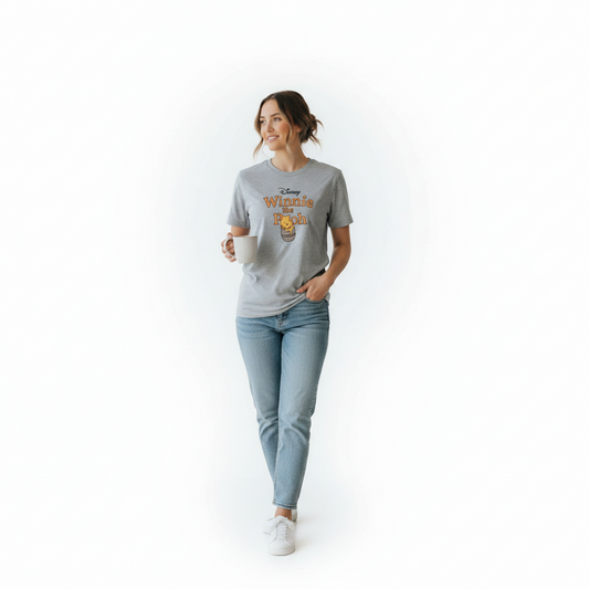 Camisa dama mujer gris Winnie Pooh B1-WP-107C 490390 promo 3x1000