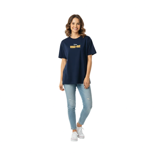 Camisa dama mujer azul oscuro Winnie Pooh B1-WP-107C promo 3x1000