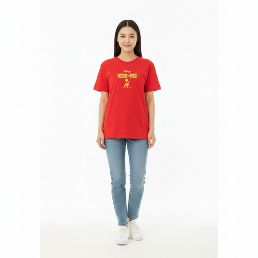 Camisa dama mujer roja Winnie Pooh B1-WP-107C 490390 promo 3x1000