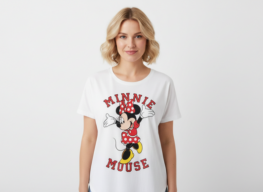Camisa dama mujer blanca Minnie B1-AD-3327C disney
