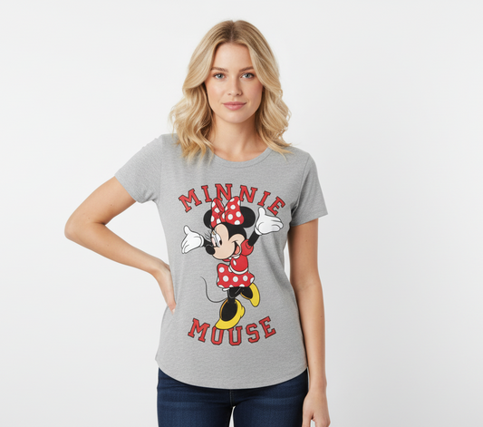 Camisa dama mujer gris Minnie B1-AD-3327C