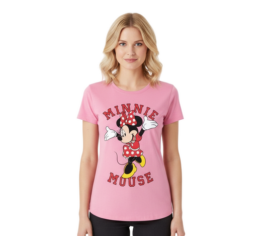 Camisa dama mujer rosado Minnie B1-AD-3327C