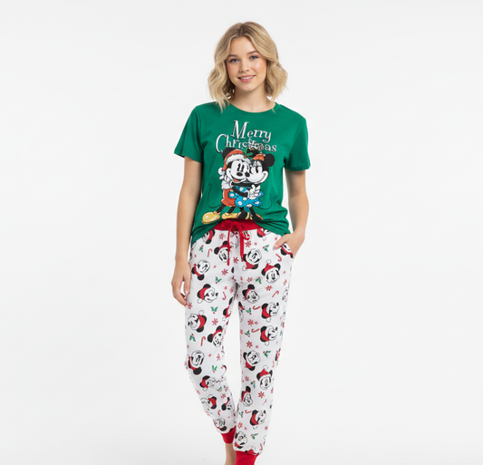 Pijama verde niña Mickey Minnie B3-AD-T113T 590490