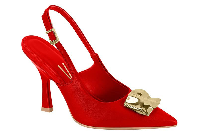 Zapato dama tacon mujer Vizzano Pelica rojo rubi 7286