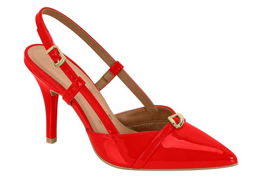 Zapato dama tacon mujer Vizzano Verniz premium rojo rubi 13488