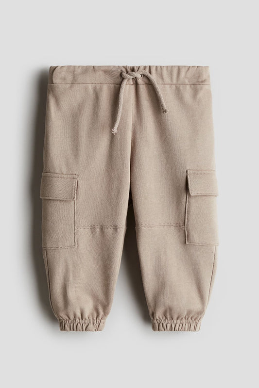 Pantalon joggers beige niño H&M 1268010003