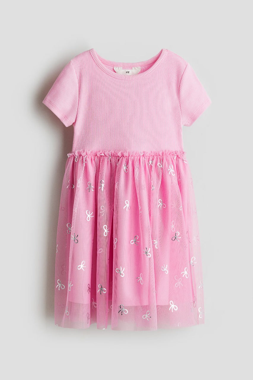 Vestido rosado tutu niña H&M 1281499014